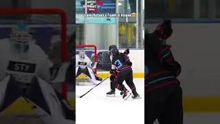 Lane Hutson&rsquo;s Team Is Insane🤯🏒 #hockey #hockeyplayers #shorts