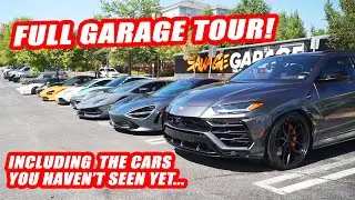 *YOU ASKED FOR IT* OUR FIRST SUPERCAR GARAGE TOUR!