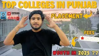 Top 5 Colleges in Punjab for B.Tech 2025 🔥 | Best Private Universities with Highest Placement