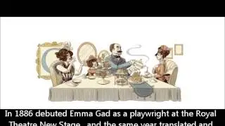 Emma Gad 161st Birthday Google Doodle