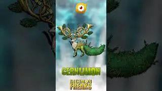 CONOCIENDO a CERNUMON El DIGIMON DIOS del BOSQUE que TOCA M&Uacute;SICA FUSI&Oacute;N de HYDRAMON + PINOCHIMON
