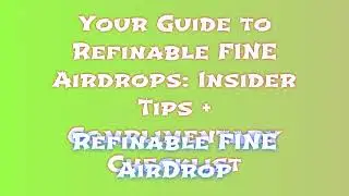 Claim Free Refinable FINE Airdrop  |  Discover Refinable FINE Airdrop Exchange Options