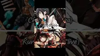 Chloe Aubert vs kurumi tokisaki #novel #anime #kurumi #tensura #dal #time