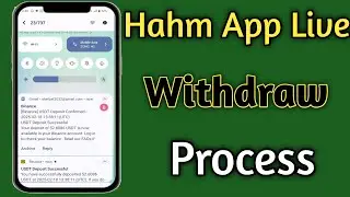 How To Withdrawal IN HAHM App | HAHM App Withdrawal Process | HAHM App par withdrawal Kaise kare...