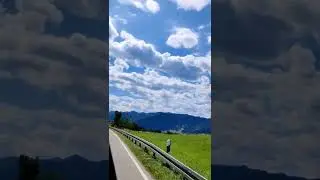 South Germany Countryside View enroute Partnachklamm #greenery #mountainlovers #naturelovers