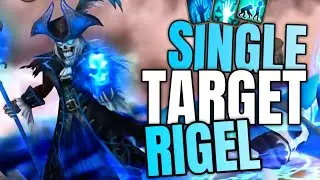 RIGEL Insane SINGLE TARGET Attack One Shot's ! - Summoners War