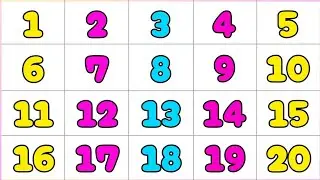 Counting Numbers 1 to 20 | Learn Numbers for Kids | Fun & Easy