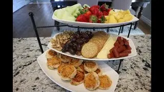 Tiered Tray Food Entertaining | How to Display Food on Tiered Tray