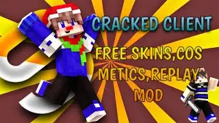 CRACKED CLIENT FREE SKINS COSMETICS REPLAY MOD TLAUNCHER MINECRAFT FPS BOOST FOR BEDWARS GAMEPLAY