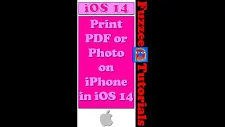 Print a PDF or photo on iPhone guide