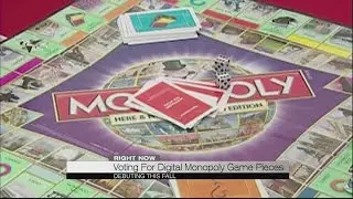 Voting for digital Monopoly game pieces