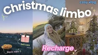 Let’s recharge during festive limbo | cosy vlog and gentle reset