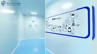 Customer Project Show,Hytek Global Biotech Pharmaceutical Production Nuolan, VIP VISIT CORRIDOR