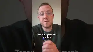 Tenancy agreement template