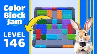 Color Block Jam Level 146 Solution Walkthrough
