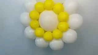 Step-by-Step! Complete Guide to Making a Sunflower with Round Balloons (Super Detailed)