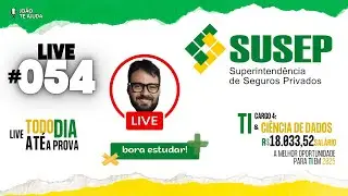 Fazendo live at&eacute; passar no concurso (Projeto SUSEP 2025) | Prova AEB - Parte 2