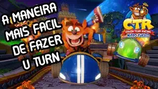 Aprenda a como fazer U TURN  e melhore na CURVA FECHADA | Crash Team Racing Nitro Fueled