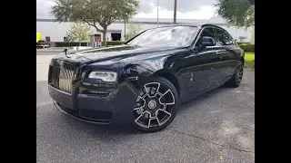 RARE! Rolls-Royce Ghost Black Badge Edition with STARLIGHT CEILING!