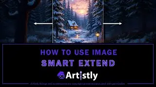 Как использовать Image Smart Extend в Artistly AI