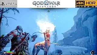 God of War Ragnar&ouml;k PS5 4K HDR Gameplay Part 5 | PS5 |  Awinfo