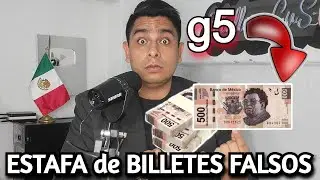 ESTAFA de BILLETES FALSOS G5 en telegram y facebook