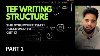 The TEF writing structure that helped me get C1