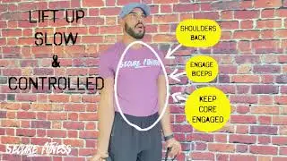 Resistance Band Training Supinated Curls to Develop Concentric and Eccentric control