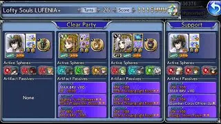 [DFFOO] Lofty Souls (Raines Event) Lufenia+ Lv250 (Raines, Aphmau & P.Cecil)