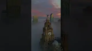 Liverpool In the Clouds Aerial Drone Footage