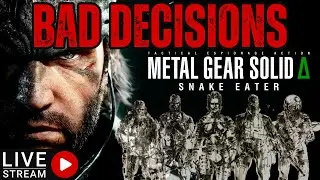 METAL GEAR SOLID &Delta;: SNAKE EATER REMAKE 🐍 Hard Mode Jungle Survival