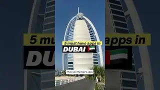 📌 Top 5 must have apps in Dubai 🇦🇪 #travel #dubai #abudhabi