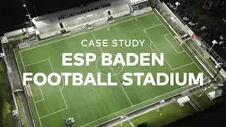 Fussball Stadion Esp Baden - Beleuchtungs-Sanierung mit Thorn Lighting