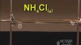 Diffusion of NH3&nbsp;and HCl