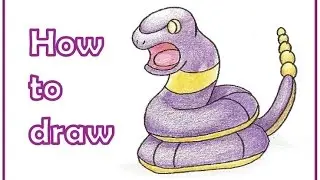 How to draw : Ekans/Abo from Pokemon