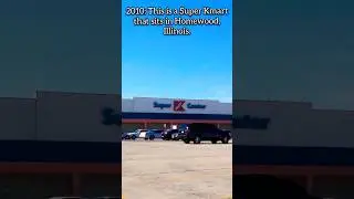 This ABANDONED Kmart 🛍🏬 and Walmart Supercenter 🔆🏪 in Homewood, Illinois IS GONE FOREVER! 😢 #shorts