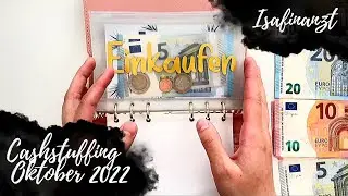 Budgetplanung &‘ Cashstuffing Oktober 2022 | Isa erklärt, Anfängertipps mit echten Zahlen #budgeting
