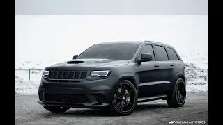 SUPERCHARGED JEEP SRT @VINYL WRAP & COATED