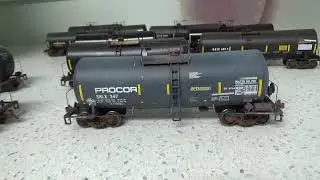 HO Scale 52 Car Molten Sulfur Train Update!