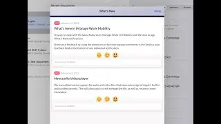 What's New in iManage Work 10 Mobility