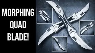 MORPHING QUAD BLADE KNIFE!