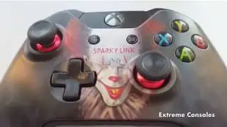 Pennywise custom Xbox One controller by Extreme Consoles