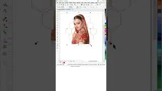 Polygon Design in CorelDraw | #coreldrawtutorial #youtubeshort