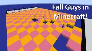 Fall Guys in Minecraft Server Can Support 200 Players