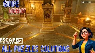 Escape Simulator 2 Hideout All puzzles Solutions