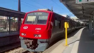 02APR2023 Comboios de Portugal Sintra Line Train at Sete-Rios Station
