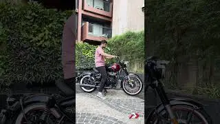 Here's the riding posture on the Royal Enfield Goan Classic 350! Watch our First Ride video now.