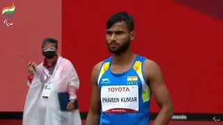 Praveen Kumar wins Silver Medal in Men's High Jump T44/T64, Asian Record 2.07m Tokyo2020 Paralympics