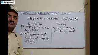 Great difference between constructor and method in python