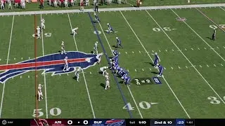 Madden NFL 25 Gameplay Buffalo Bills vs Arizona Cardinals